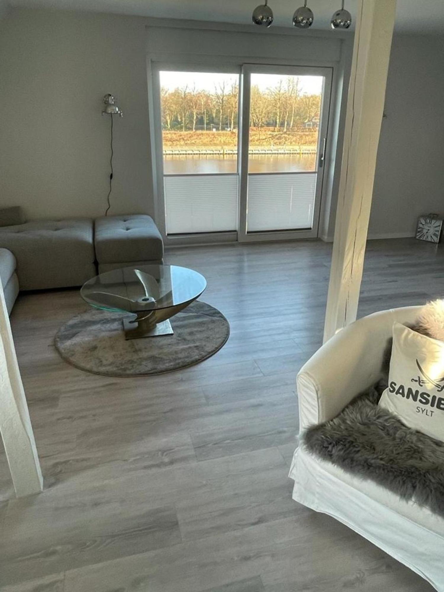 Kanalsuite Direkt Am Nord-Ostsee-Kanal Westerronfeld Luaran gambar